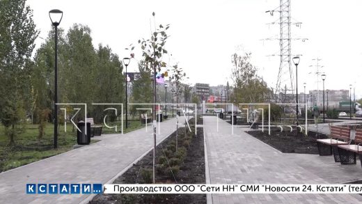 В Нижнем Новгороде завершается благоустройство общественных пространств