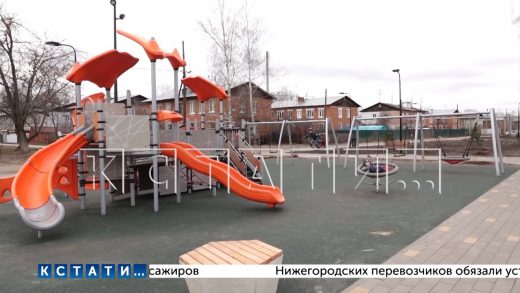 Благоустройство последнего в этом году сквера закончено в поселке Народный в Сормовском районе
