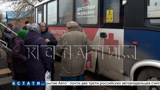 «Поезда здоровья» в этом году посетили уже 580 населённых пунктов Нижегородской области