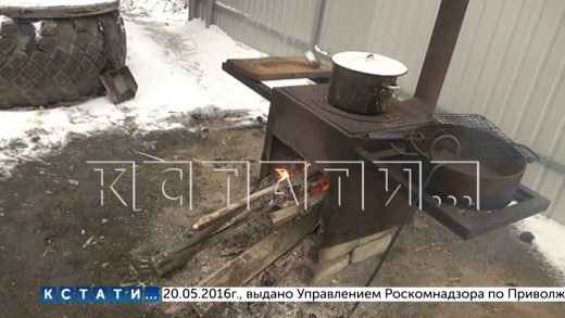 Буржуйки стали основным средством обогрева и приготовления пищи в деревне Кусаковка