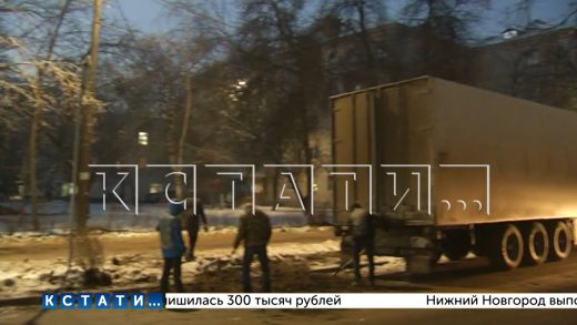 С приходом 20-градусных морозов в Нижнем Новгороде начали сажать деревья