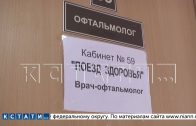 Специалисты «поездов здоровья» в Нижегородской области провели уже более 80000 консультаций