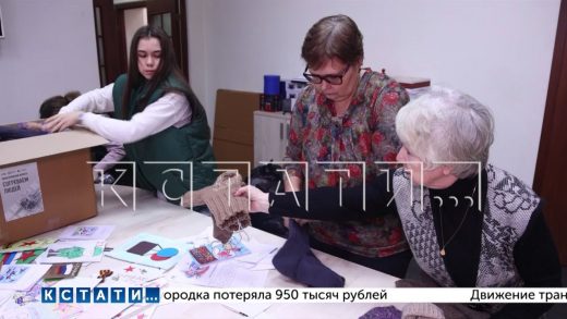 Нижегородских бабушек-вязальщиц награждали сегодня в «Доме Народного единства»