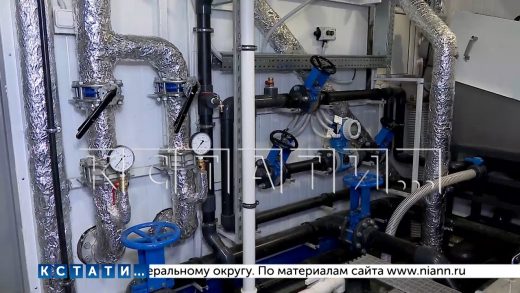Новая станция очистки канализационных стоков запущена в Московском районе