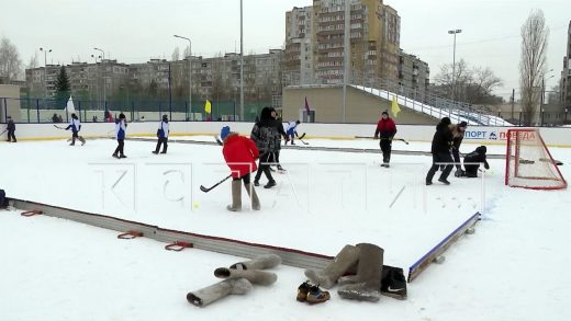 Первый матч «Офицерской хоккейной лиги» прошел в Нижнем Новгороде