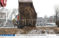 Школу, рассчитанную на 1100 мест, начали строить в Дзержинске