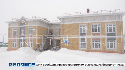 Новый детский сад, в котором есть даже лифт, открыт в Выксунском районе