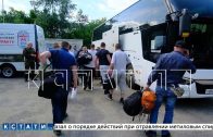 Группа добровольцев отправилась из Нижегородской области в зону СВО