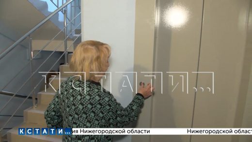 Первый из 2000 лифтов, которые будут замены в Нижегородской области, запущен в Канавинском районе