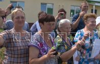 Четыре десятка жителей села Ветошкино получили сегодня ключи от новых квартир