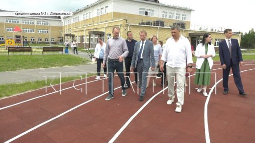 Дзержинские образовательные и медицинские учреждения посетил зам. губернатора Нижегородской области