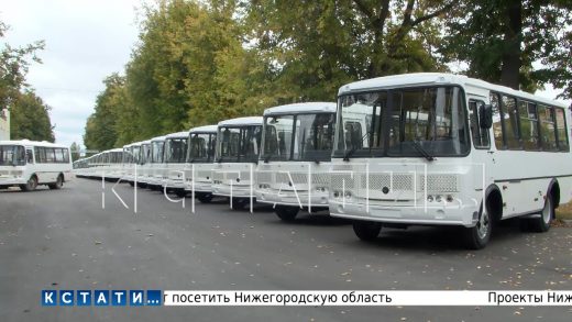 Для обновления общественного транспорта в районах области будут закуплены 300 новых автобусов
