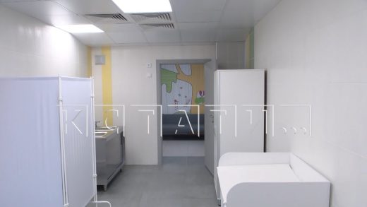 Капитальный ремонт диагностического центра завершается в Детской областной больнице