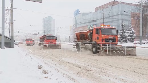 Первый снегопад 2024 года пришел в Нижний Новгород