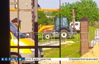 Подаренный Лукояновскому водоканалу погрузчик обнаружен на личном участке главы района