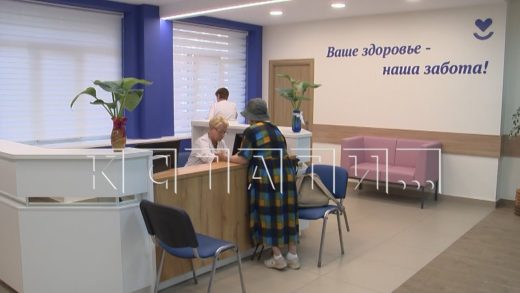 В Нижегородском районе завершен капитальный ремонт поликлиники №7
