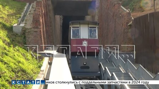 Первый тестовый запуск фуникулёра состоялся в Нижегородском кремле