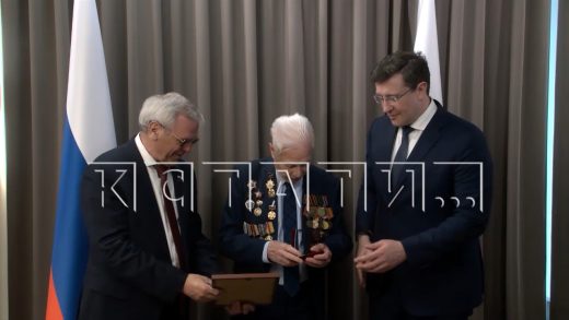 Губернатор Нижегородской области вручил ветеранам Великой Отечественной войны памятные медали