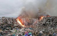 4 дня потребовалось, чтобы ликвидировать пожар на свалке в Городецком районе