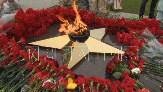 Нижегородцы присоединились к акции «Храним огонь Победы»