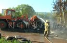 Вторая за два дня незаконная свалка загорелась в Канавинском районе