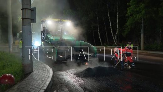 Половина городских дорог уже отремонтирована в рамках нацпроекта «Инфраструктура для жизни»