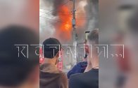 Сгоревший холодильник спровоцировал пожар жилого дома