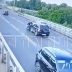 Водитель паркетника насмерть сбил мотоциклиста, сжёг свой автомобиль и попытался сбежать