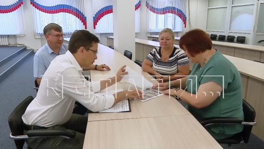Личный приём граждан Кстова провёл сегодня мэр Нижнего Новгорода