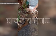 Плотины собственными силами строит жительница Дзержинска, чтобы её дом не затопило