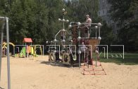 В Московском районе сегодня открыли 2 новых площадки для детей
