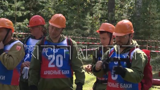 Лучшего лесного пожарного сегодня выбирали в Краснобаковском районе