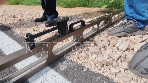 После ремонта открыт участок дороги, соединяющий Воскресенский и Уренский районы