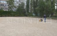 В микрорайоне Мещерское озеро построят площадку для мини футбола и баскетбола