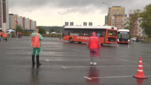 В Нижнем Новгороде сегодня выбирали лучшего водителя электробуса