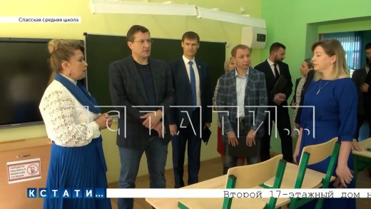 Губернатор Нижегородской области посетил с рабочим визитом Спасский район