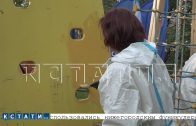 Нижегородцы в рамках проекта «Сохраняй Нижний» отремонтировали в этом году 35 детских площадок