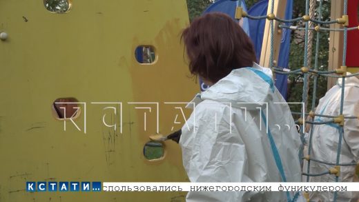 Нижегородцы в рамках проекта «Сохраняй Нижний» отремонтировали в этом году 35 детских площадок