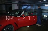 Подземную парковку с дорогими автомобилями залило кипятком