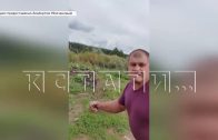 Видео нападения с ножом от первого лица — в Ардатове мусорный скандал перерос в угрозы