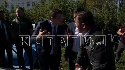 Ход реконструкции Нижегородской станции аэрации проверил губернатор Глеб Никитин