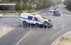 Автомобиль полиции протаранил на перекрестке легковушку и ребёнок оказался в реанимации