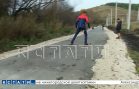 Лыжероллерная трасса, построенная за 6 миллионов рублей, стала разваливаться не простояв и года