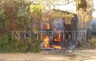 На улице Самочкина в Нижнем Новгороде произошёл пожар