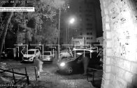 Погоня на машине со стрельбой за бегущим человеком на Автозаводе