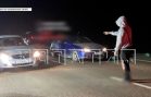 Уличный гонщик устроил состязания на дороге и на полной скорости влетел под бетономешалку