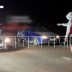 Уличный гонщик устроил состязания на дороге и на полной скорости влетел под бетономешалку