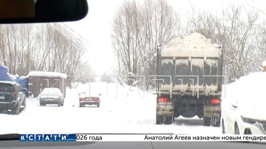 Незаконную свалку снега «мусорная мафия» организовала на месте рекультивированной свалки мусора