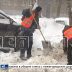 Нижегородскую область снова накрыл сильный снегопад