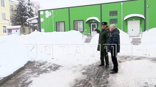 В нижегородском госпитале, где проходят лечение бойцы СВО, проведён ремонт